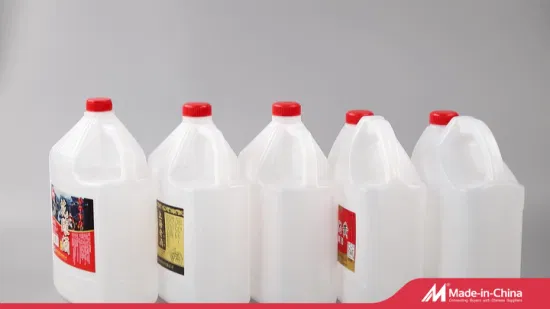 Produits chimiques recyclables de produits de bouteille d'eau du couvercle à visser personnalisable de fabrication 1.18L